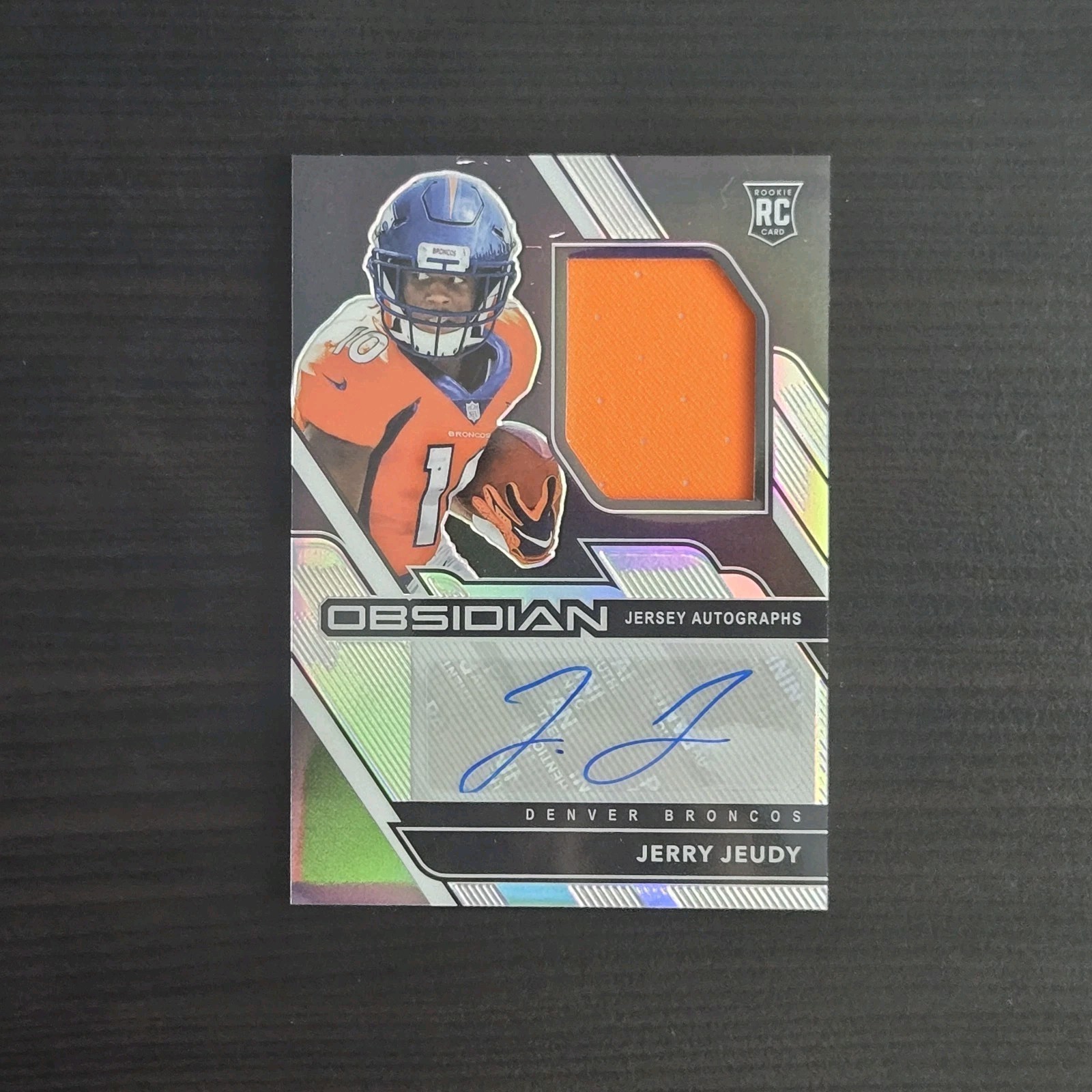 2020 Obsidian Football Jerry Jeudy RPA /150 #206