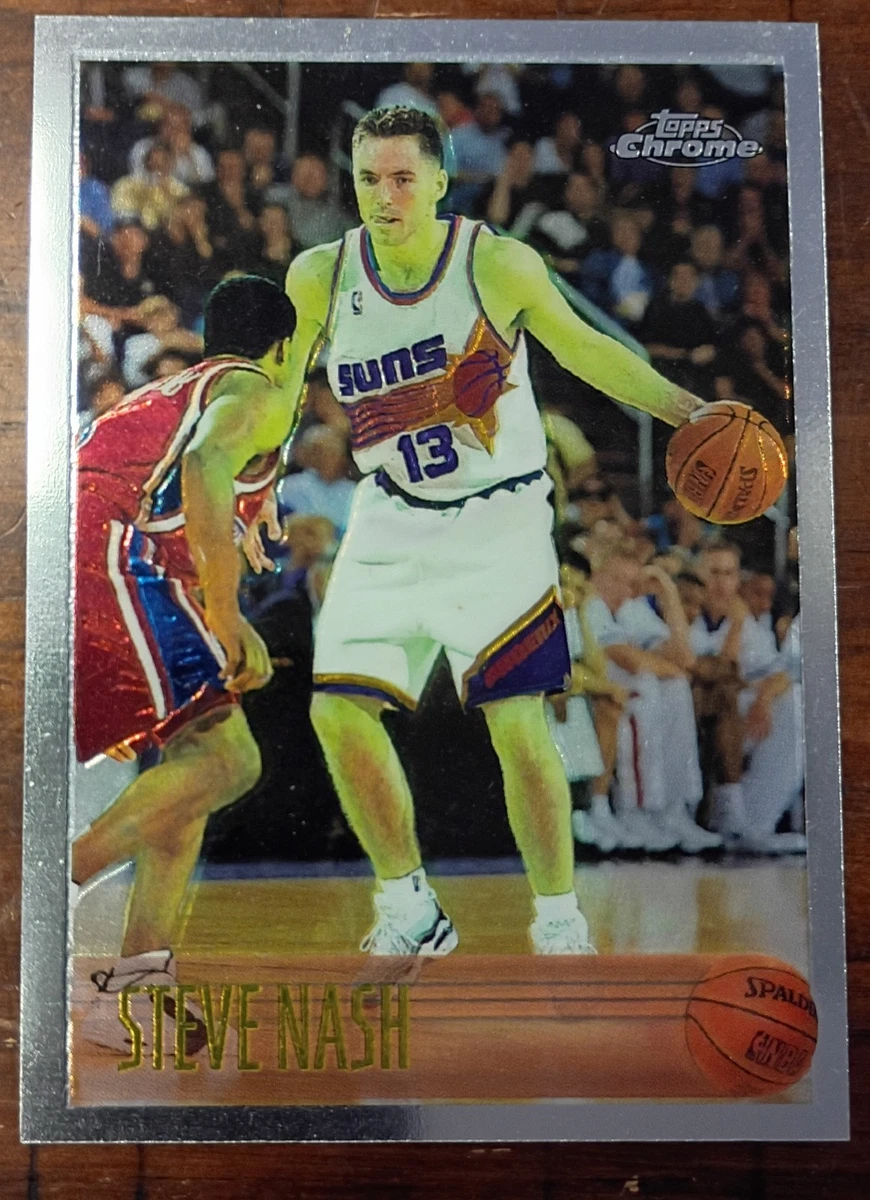 25+ Topps Chrome Steve Nash 1996-97 #182 for sale | Updated Oct 2026