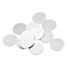 Stamping Blank Aluminium Round DIY Tags, 19mm/0.75" for Craft, Pack of 12