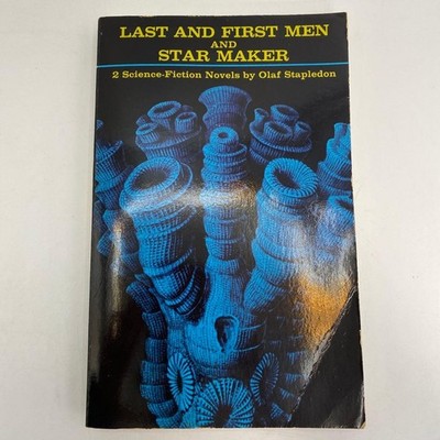 Olaf Stapledon Last and First Men & Star Maker Sci-Fi Novel Good Condition Pape