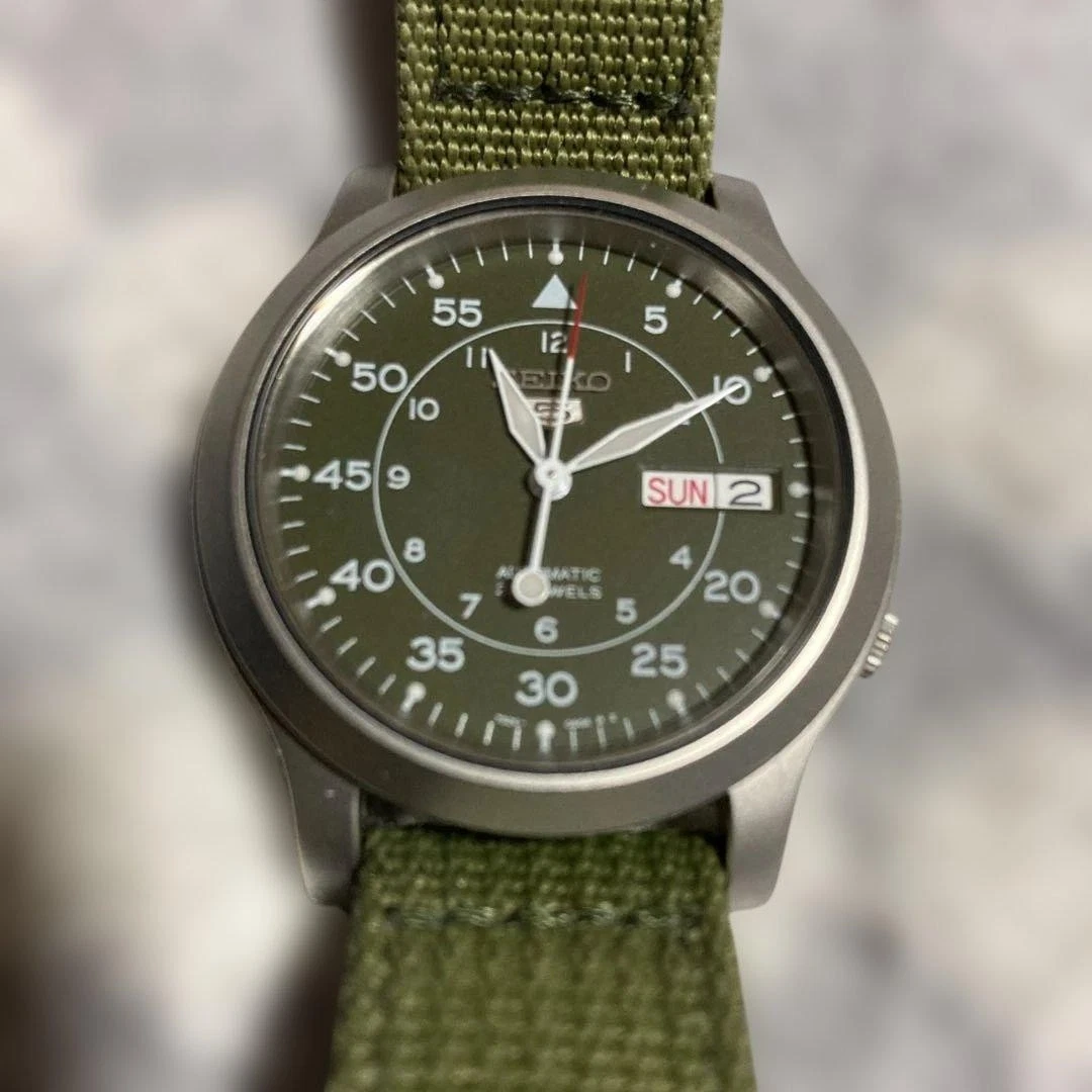 Montre Seiko 5 Automatique Military SNK805J2 - Fabriquée Au Japon, Occasion