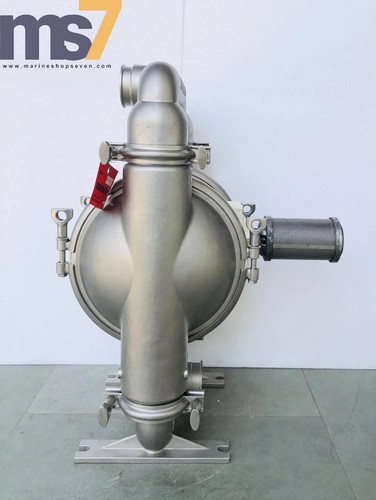 WILDEN PUMP 8 STAINLESS STEEL SS DOUBLE DIAPHRAGM/TRANSFER PUMP -TF #2 - Picture 4 of 6