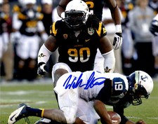SIGNED ASU SUN DEVILS WILL SUTTON  8X10 