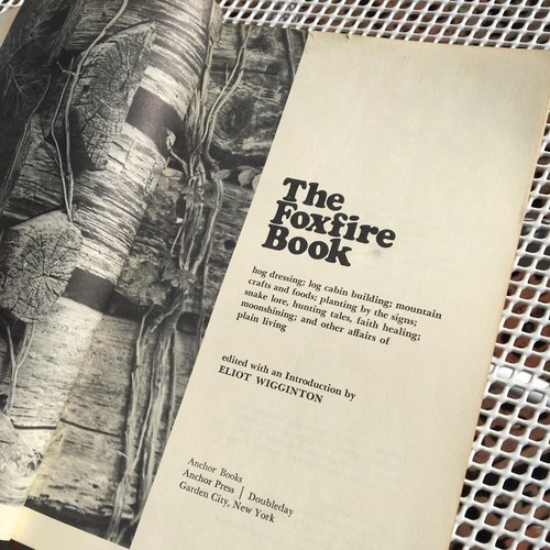 the foxfire book 1972 - Picture 6 of 16