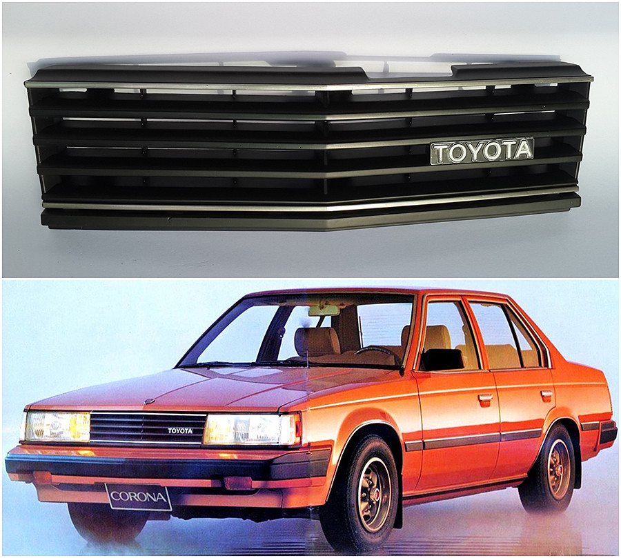 Genuine Toyota Corona TT140 TT141 ST141 Front Grille grill With Badge