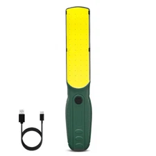 LED Work Light Rechargeable Magnetic Flashlight w/ Hanging Hook For Car Repair