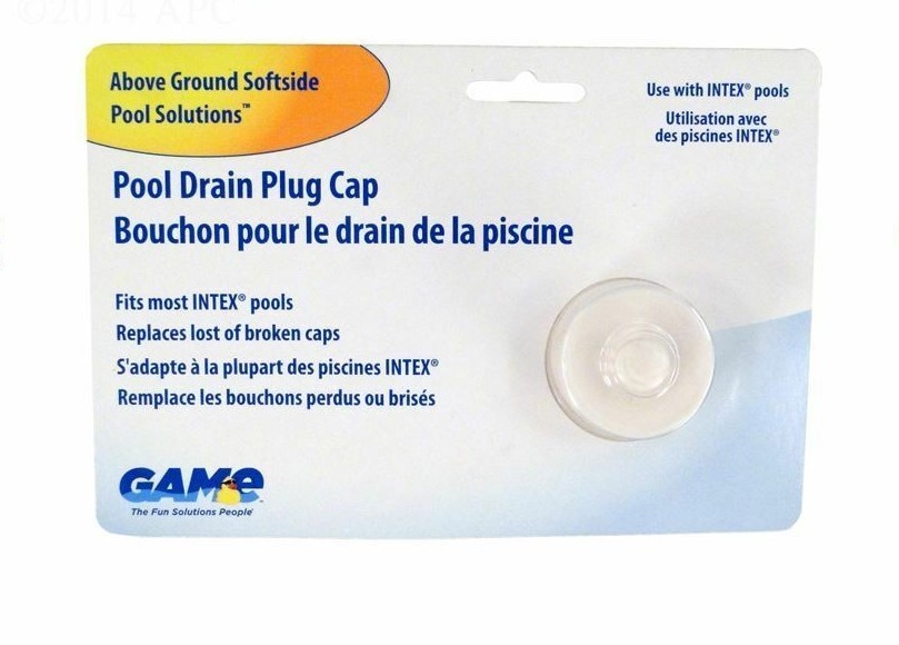GAME 4562 Intex Bestway Above Ground Pool Drain Plug Cap Fits MOST