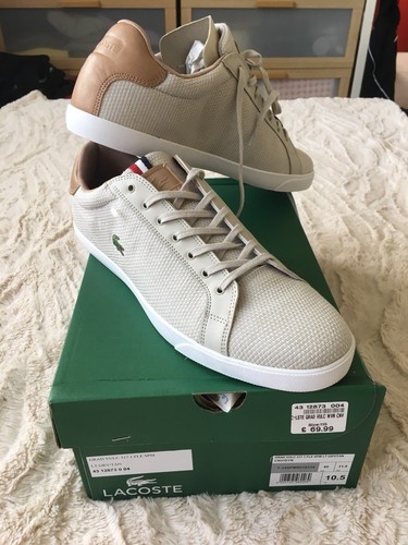New lacoste trainers 10.5 Men's 