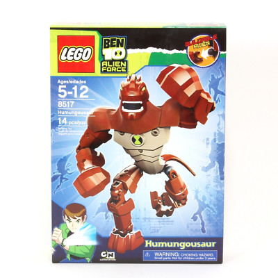 NEW Lego Ben 10 Alien Force HUMUNGOUSAUR - Set 8517 -Ben Ten Reddish Brown Alien