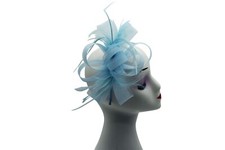 NEW Women's Bow Headband and Clip Fascinator Weddings Hat Race Royal Ascot Prom