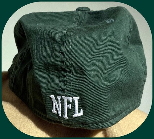 GREEN BAY PACKERS TEAM APPAREL FITMAX 70 ADULT SMALL MEDIUM FLEX FIT SLOUCH CAP - Picture 3 of 5