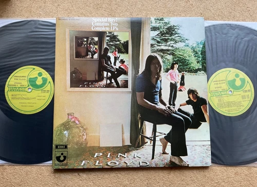 PINK FLOYD "Ummagumma" CANADA issue HARVEST 2 disc vinyl LP set EX+