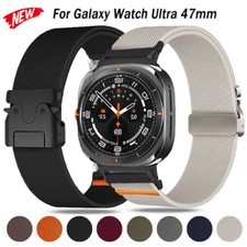 Nylon Woven Fabric Metal Clasp Strap Wristband For Samsung Galaxy Watch 8/Ultra2