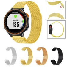 Metal Magnetic Milanese Watch Band Garmin Forerunner 220 230 235 620 630 735XT