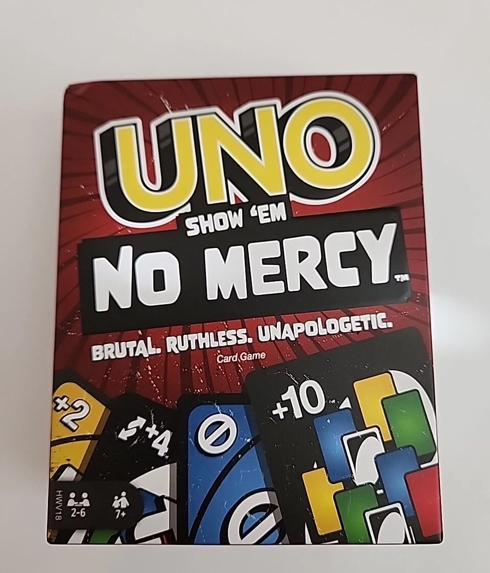 Mattel UNO Show 'Em No Mercy Juego de Cartas, NUEVO - Imagen 1 de 5