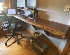 Płyta wiązu dębowego jesionowego Biurko Półki Płyta drzewna Wykonana na zamówienie Scotland Natives