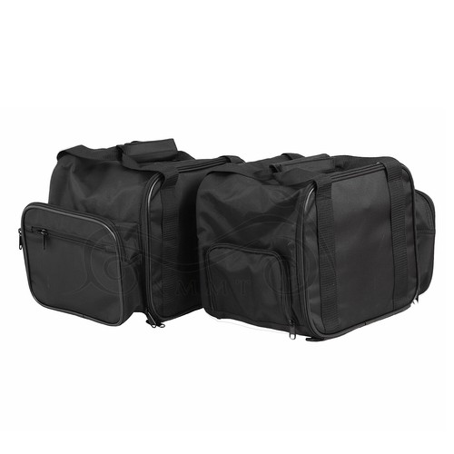 Black Rear Trunk Liner Luggage Bag For Harley Tri Glide Ultra FLHTCUTG FLHXXX - Foto 10 di 12