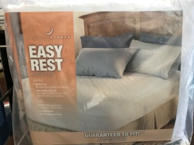 Restful Knights California King mattress pad Easy Rest with 22'' expandable 