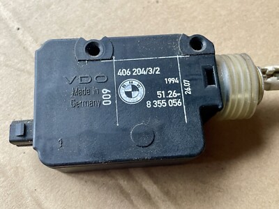 BMW Actuator Fuel Door Lock 51.26-8355056 VDO 406 204/3/2 Tested