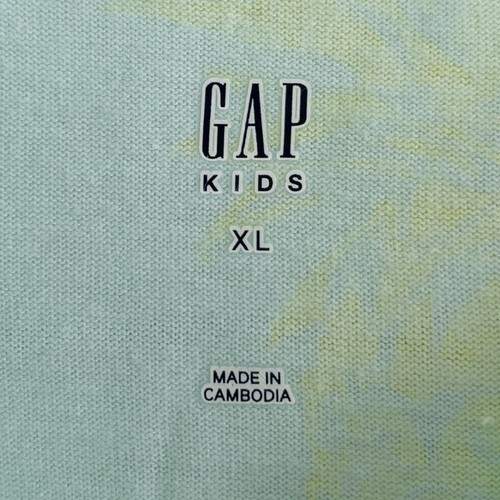 Gap Kids Pineapple Print Dress Size XL Blue Yellow Sleeveless Pullover BNWT - Picture 6 of 8