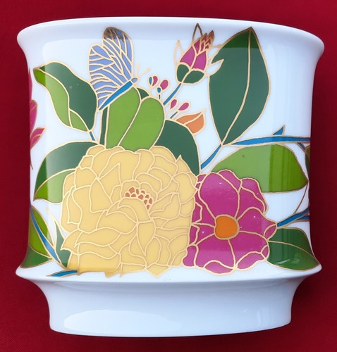 Rosenthal Vase, Blumenvase, Studio Line Germany Porzellan, oval, von W. Bauer - Bild 2 von 15
