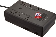 8 Salida Protector Contra Sobretensiones Del Sistema UPS Respaldo Bateria 600VA