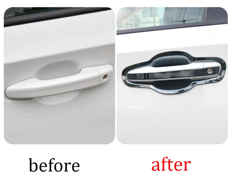 Tazón de puerta exterior de titanio negro para Honda Accord 10th 2018-2022 Foto 3 de 4