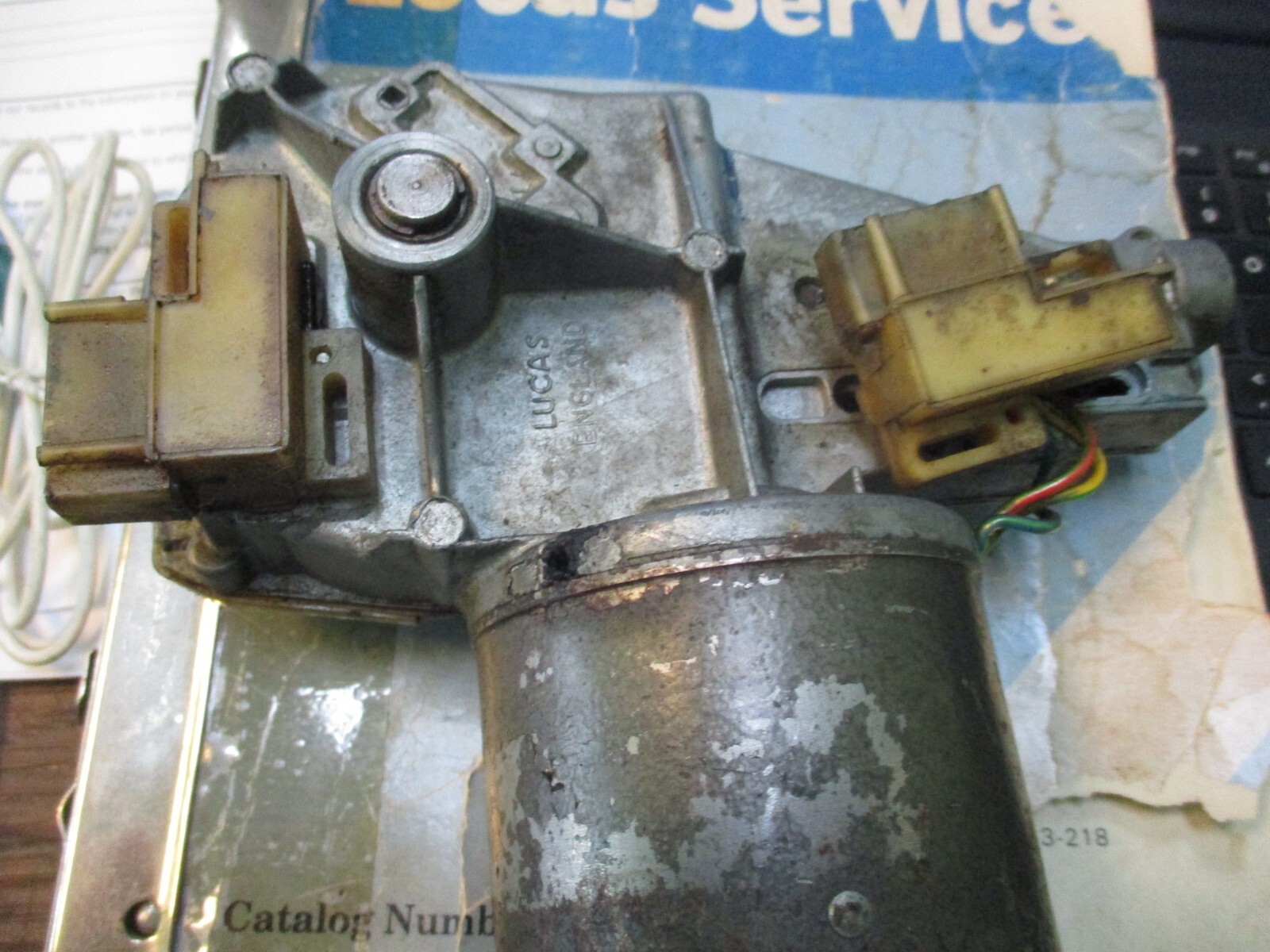 1970's Rolls Royce Silver Shadow, Corniche 16W wiper motor Lucas 75973B, UD16132