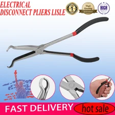 Electrical Disconnect Long Spark Plug Removal Pliers 11" New Fits Car Connectors