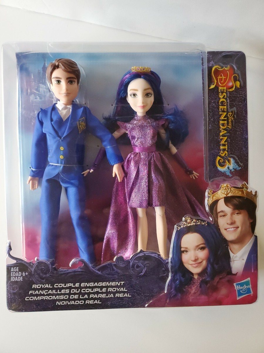 Disney Descendants Royal Couple Engagement, 2-Doll Pack