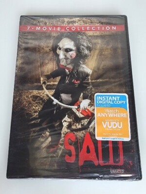 SAW The Complete Movie Collection DVD Horror All 7 Films Full