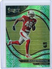 2020 Panini Select TMALL Field Level Dragon Scale Rookie #388 Isaiah Simmons /67