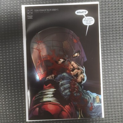 Peacemaker Tries Hard # 1 cover D Eric Battle Foil- Embossed 2023