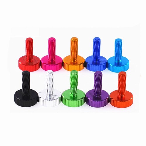 M5 Knurled Thumb Screws Aluminum Alloy PC Computer Case Hand Grip Knob Bolts - Picture 5 of 14