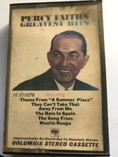 Percy faiths  greatest hits   cassette