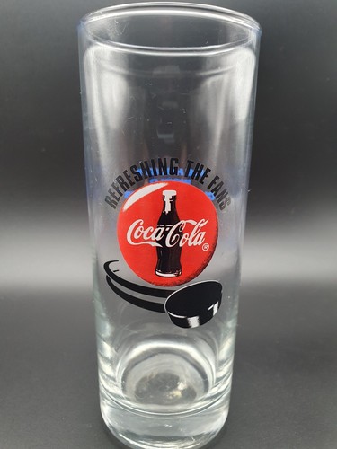 Ice Hocky 1997 World Championships Finnland Vintage Coca-Cola Glas