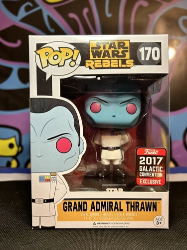 Funko Pop! Star Wars Rebels: Grand Admiral Thrawn #170 2017 Galactic Convention