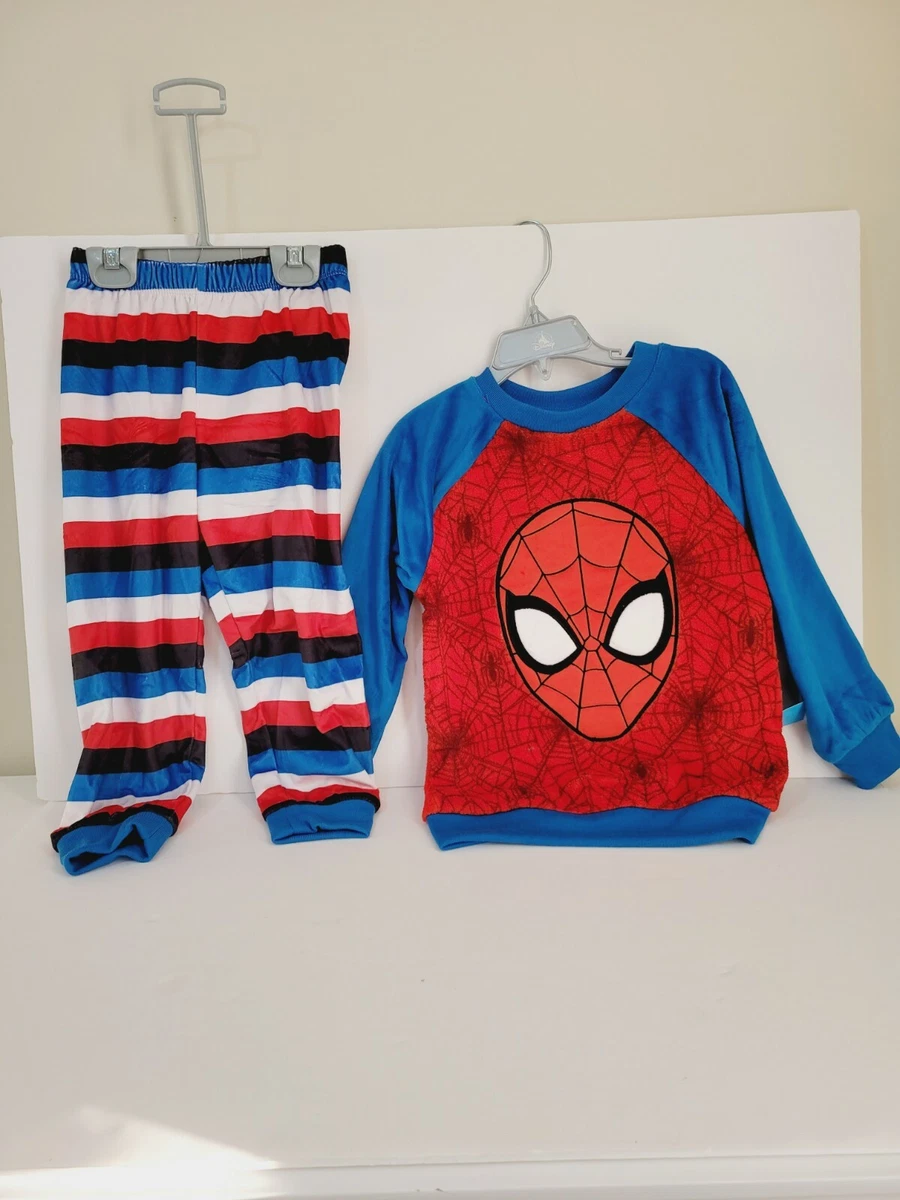 Spiderman fleece pajamas sales