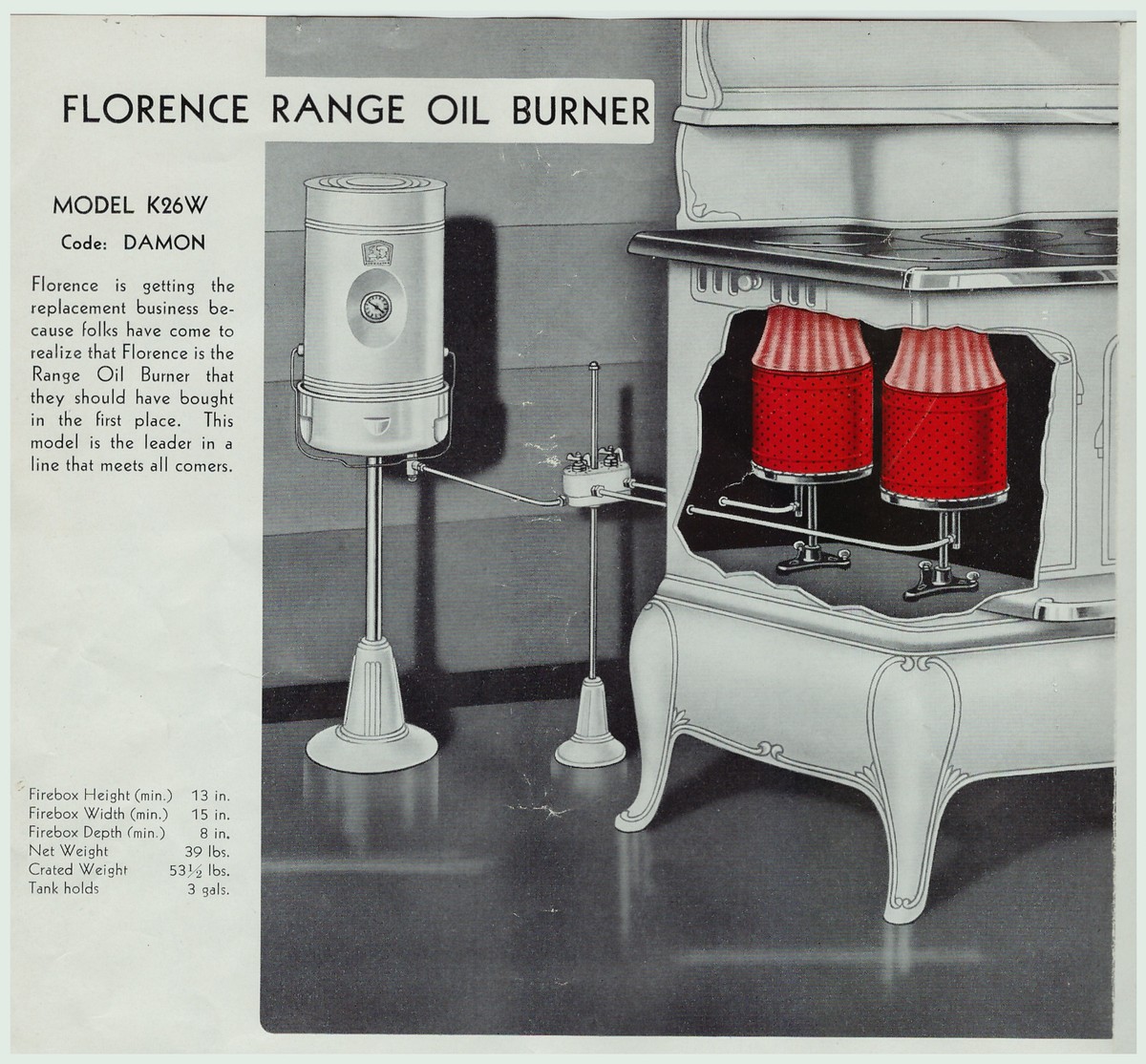 RARE Florence OIL BURNER Stoves Ranges Ovens ca 1930s CATALOG | eBay