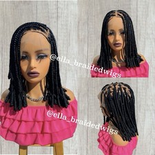 Ready To Ship Braided Wig Full Lace Wig