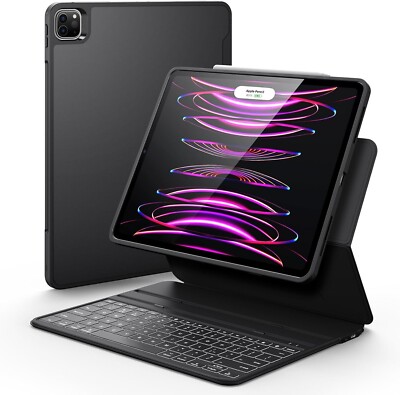 ESR iPad Magnetische Tastatur Hülle für iPad Pro 12,9 Zoll (3., 4., 5., 6. Gen)