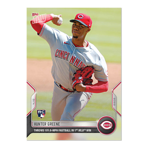 2022 Topps Now 26 Hunter Greene
