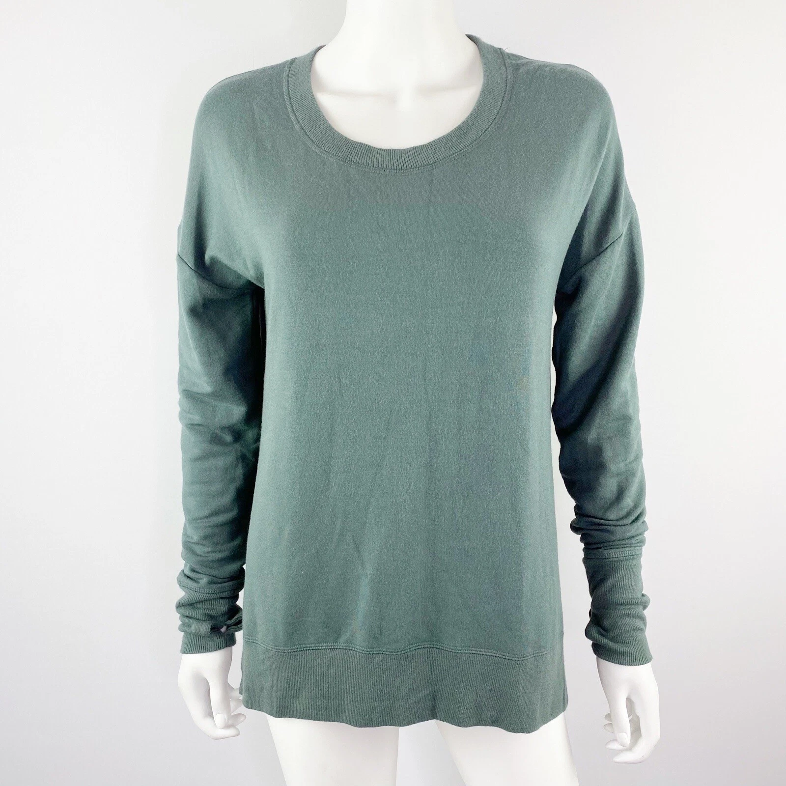 athleta casual crew neck pullover jumper sweatshirt