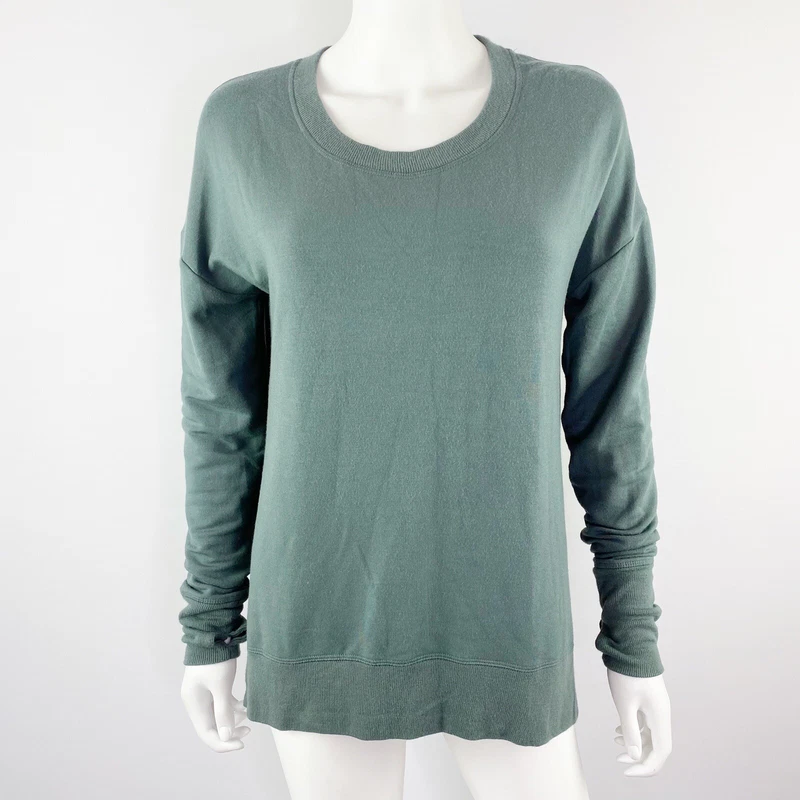athleta casual crew neck pullover jumper sweatshirt