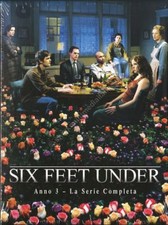 SIX FEET UNDER STAGIONE 3 - COFANETTO 5 DVD NUOVO (PRIMA EDIZIONE BOX CARTONATO)
