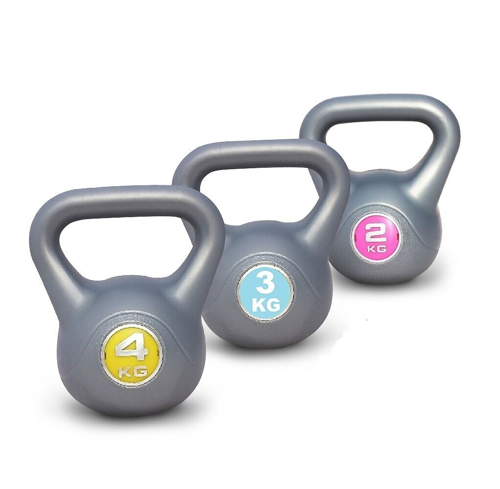 Juego de pesas Kettlebell entrenamiento en casa Kettlebell 2 kg 3 kg 4 kg