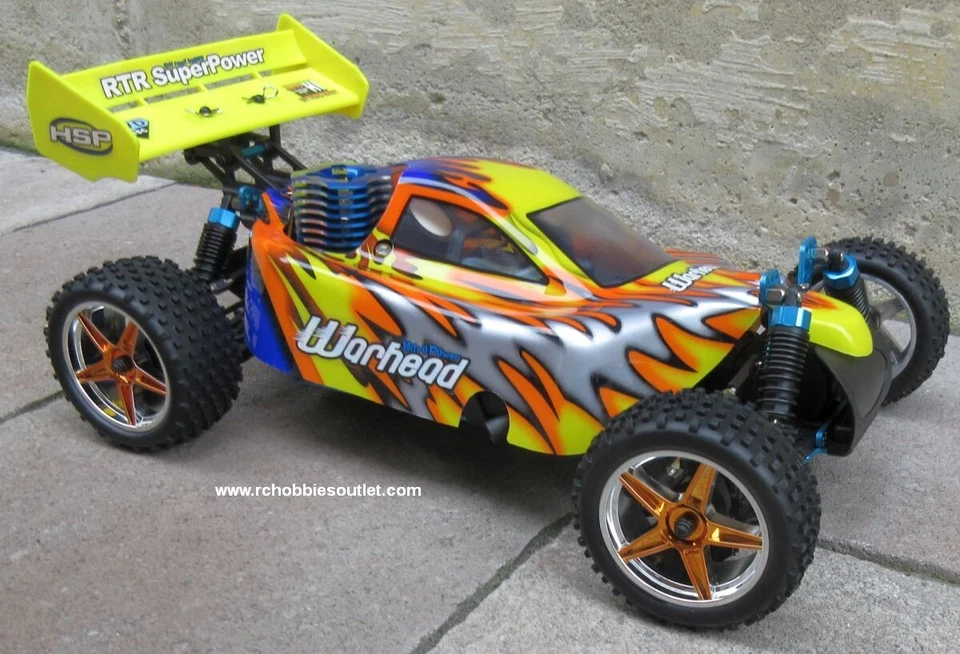 Coche/Buggy RC Nitro HSP WARHEAD 2 velocidades 3,0 cc 2,4 G 1/10 RACE 10706 Foto 4 de 4