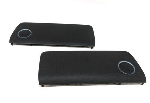 2011 AUDI A4 (B8 8K) DOOR DASH DECK SPEAKER GRILLE SET (BANG & OLUFSEN - BLACK) - Picture 14 of 15