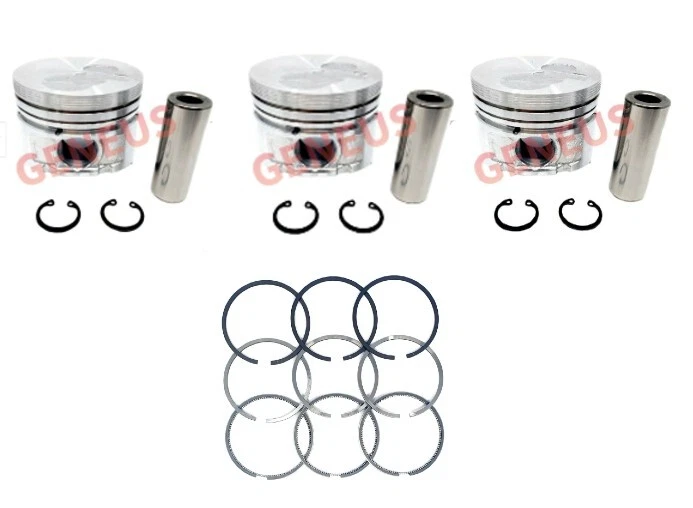 Jeu De Segments De Piston KOLBENSCHMIDT – Réf. 800109910000, 3 Pièces, Pour Daihatsu Sirion, Neuf