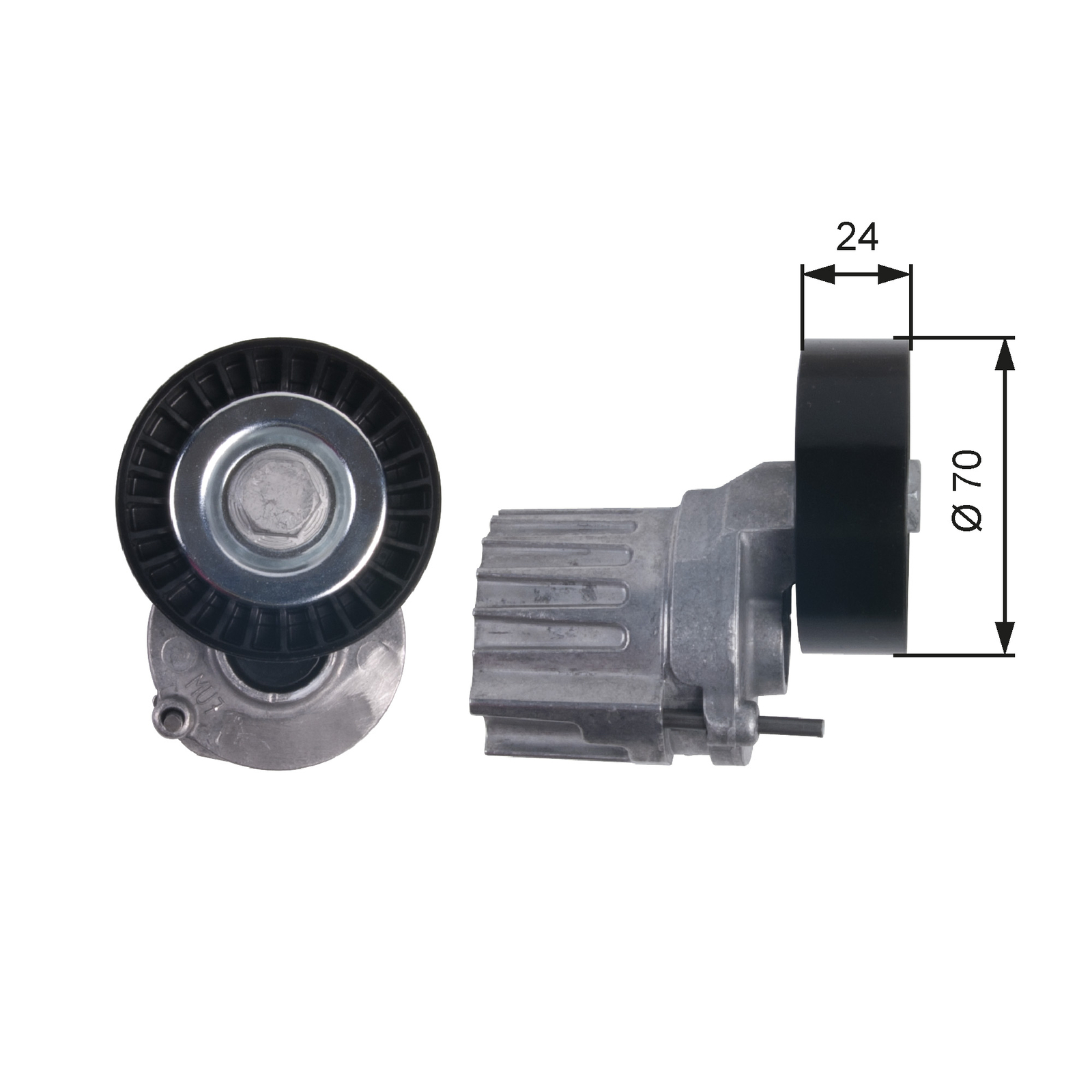 GATES DriveAlign Spannrolle T38054 - Premium Qualität Für Auto Antrieb